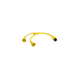 Hubbell Yellow "Y" Female to Male Adapter - HBL64CM57 - official Hubbell product image 2