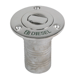 Whitecap Bluewater Push Up Deck Fill - 1-1/2" Hose - Diesel - 6994CBLUE