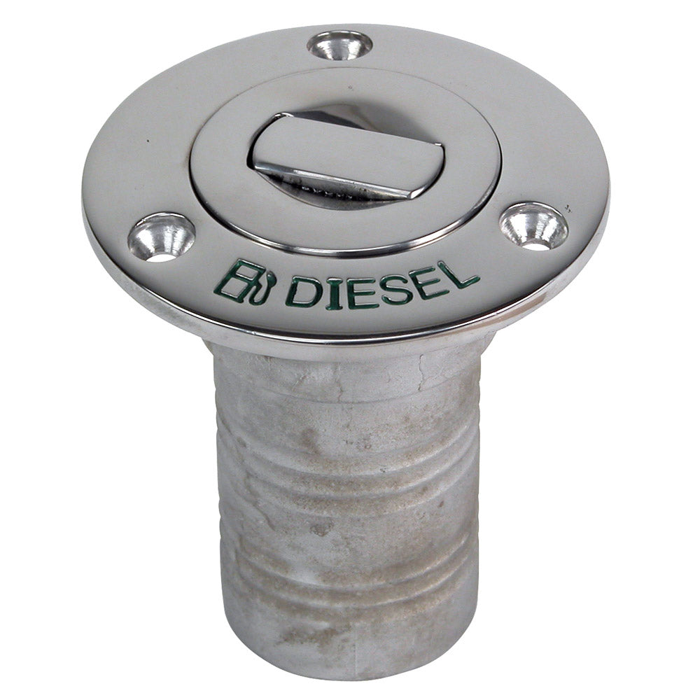 Whitecap Bluewater Push Up Deck Fill - Manguera de 2" - Diésel [6895CBLUE]