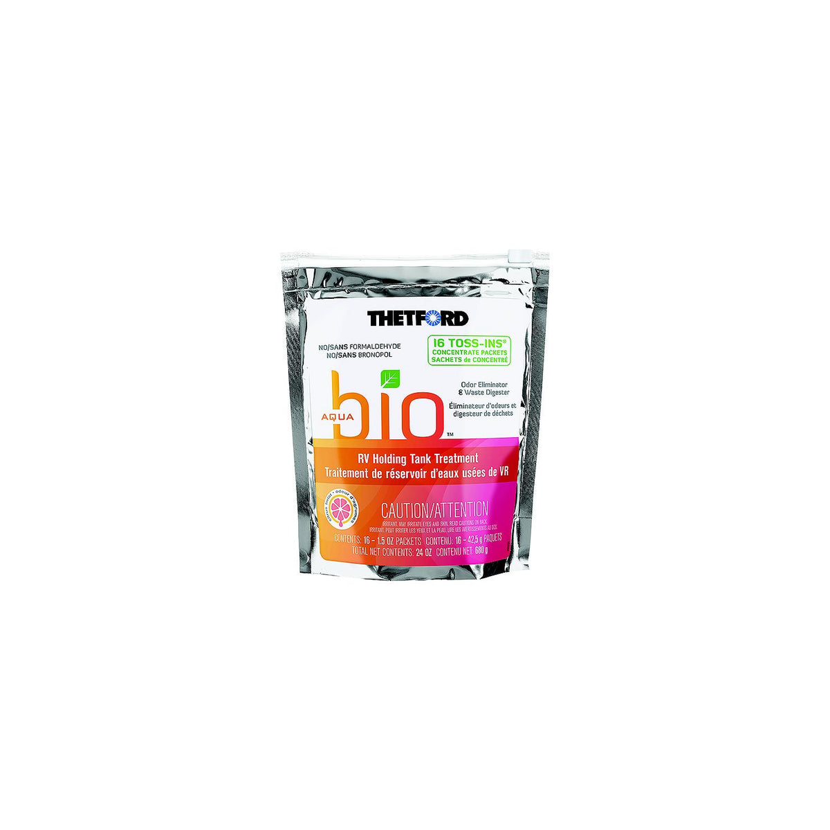 Thetford AquaBio - 16 Toss-Ins Concentrate Packets [96590] - official Thetford product image 3