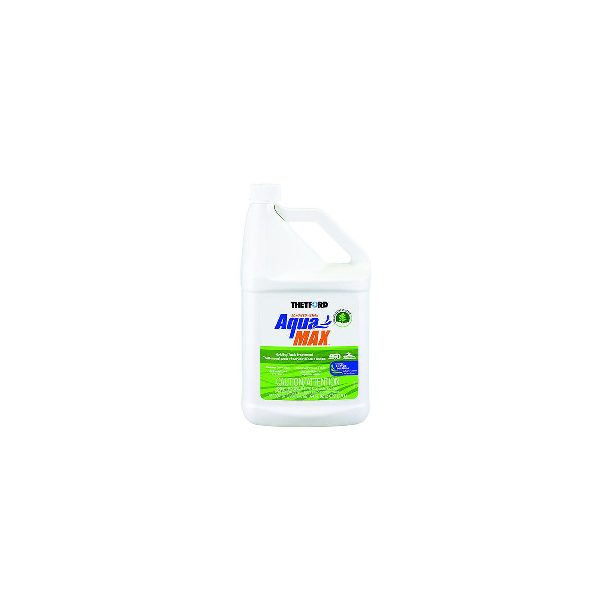 Thetford AquaMax Holding Tank Treatment - 64oz - Spring Shower Scent [96636] - official Thetford product image 2