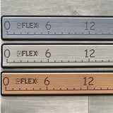 Syntec Industries RULERBRBLPS Foam Fishing Ruler, 36”, Brown, w/Adhesive