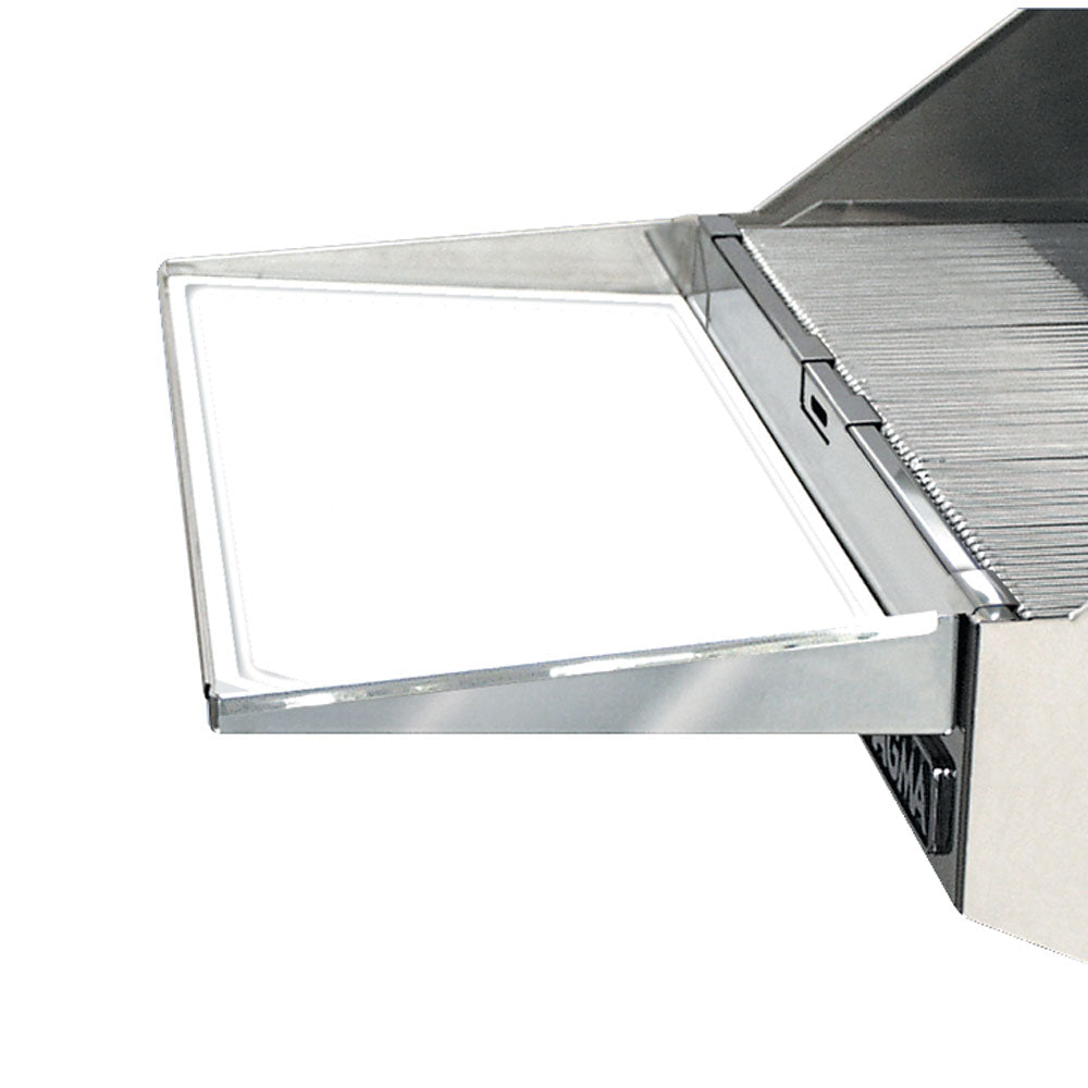 Estante para servir Magma con tabla de cortar extraíble para parrillas de 9" x 18" [A10-902]