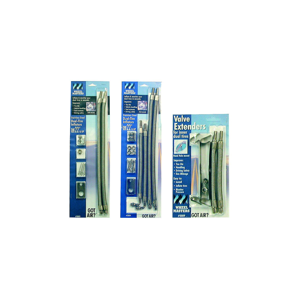 Wheel Masters Air Mount™ Dual Tire Inflators - 8002 - image 1