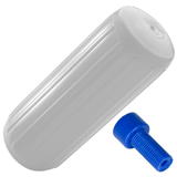 Polyform U.S. Polyform HTM-2 Fender 8.5" x 20.5" - White w/Adapter - HTM-2 WHITE W/AIR ADAPTER