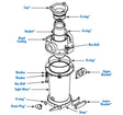 Groco Sight Glass for ARG Series Raw Water Strainer (ARG-3003) - image 1