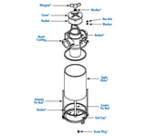 Groco Basket for ARG and SA Series Raw Water Strainer (BS-08) - BS-8 - image 2