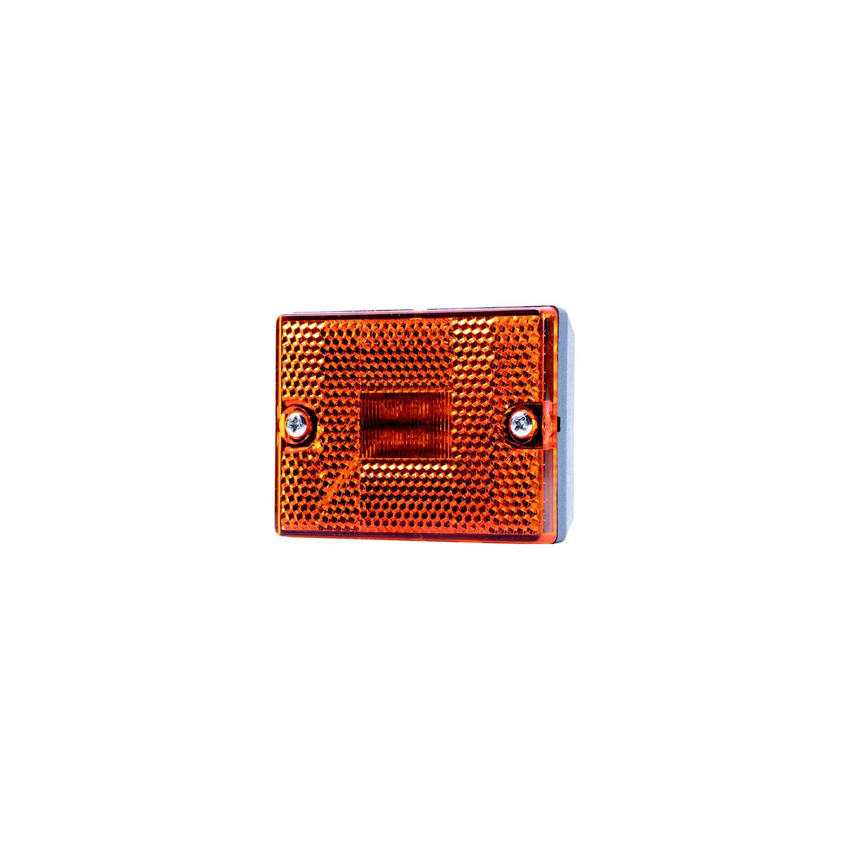 Hopkins Mfg Hopkins B423A 2 - 3/4" Rectangle Clearance/Side Marker w/ reflex, Amber - B423A