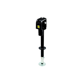 Stromberg Carlson JET3755 Electric Tongue Jack w/ Built-In Motor Protection, 3500 lbs., Black, 18" + 5" Drop Down - image 1