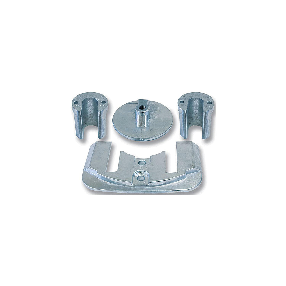 B & S Anodes Bravo II & III Zinc Anode Kit - BSMBRAVO23KITZ