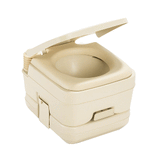 Dometic&trade; 964 Portable Toilet w/Mounting Brackets - 2.5 Gallon - Parchment - 311096402