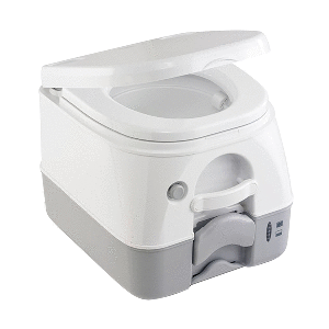 Dometic&trade; 972 Portable Toilet - 2.6 Gallon - Grey - 301097206