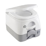 Dometic™ 974 Portable Toilet w/Mounting Brackets -2.6 Gallon - Grey - 301097406