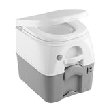Dometic™ 975 MSD Portable Toilet w/Mounting Brackets - 5 Gallon - Grey - 301197506