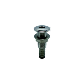 Buck Algonquin S/S Thru-Hull 1-1/8" w/Hose End - 70THH112 - image 1