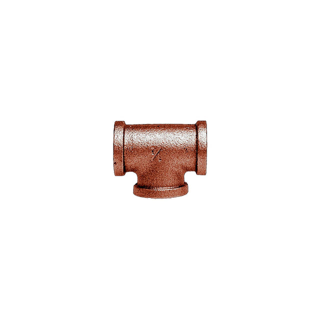 Brass Fittings 1-1/4 Bronze Pipe Tee - 44256 - image 1