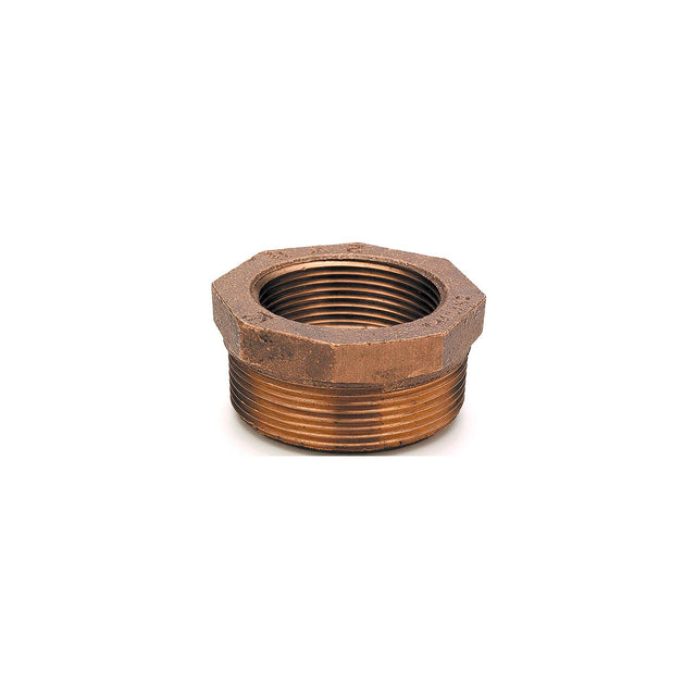 Brass Fittings 1/2 X 3/8 Bronze Hex Bushing - 44505 - image 1