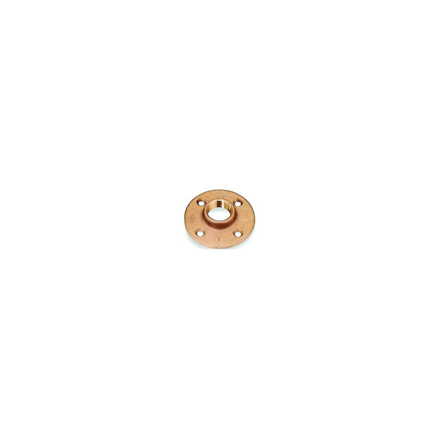 Brass Fittings 44692 Bronze Floor Flange, 1/2" - image 1