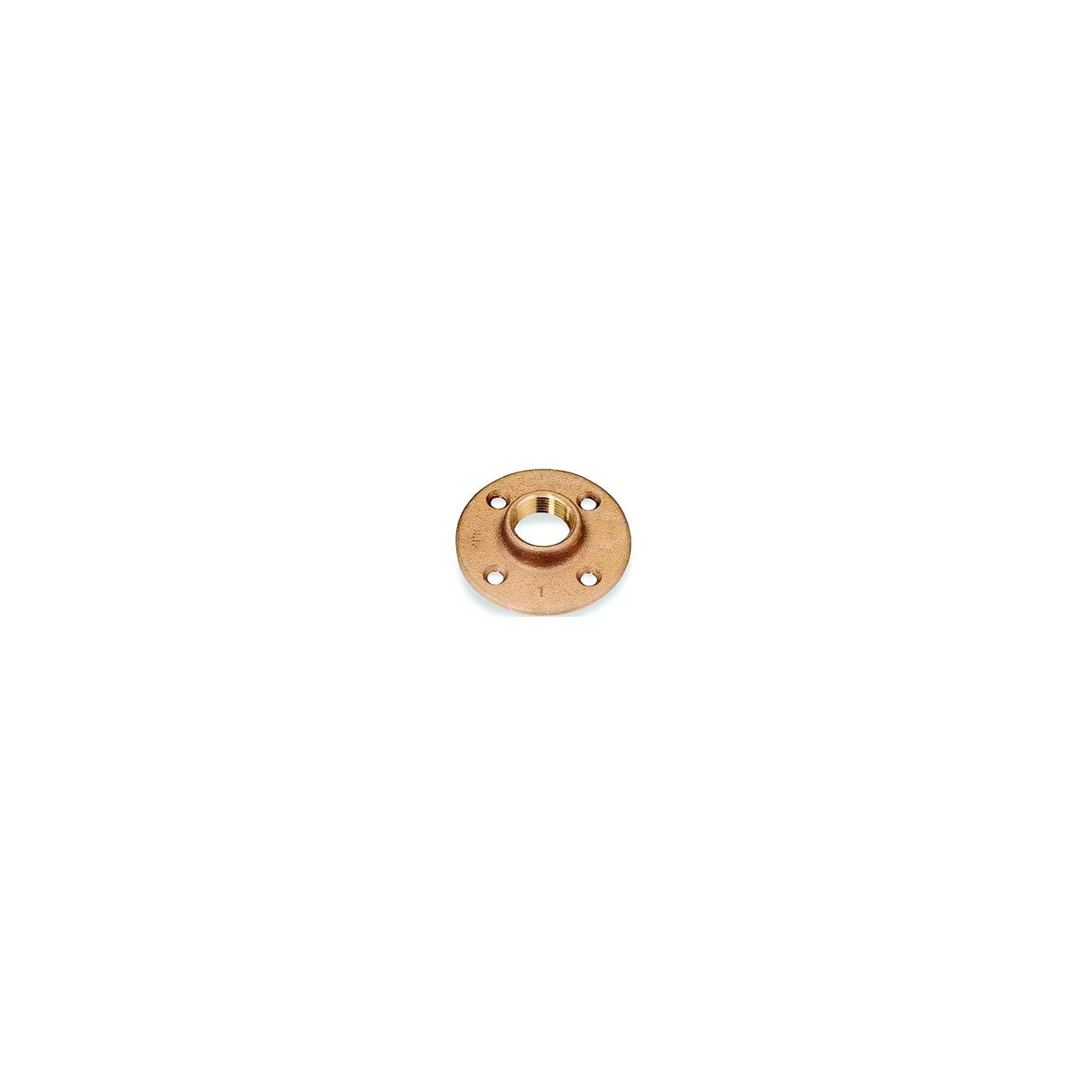 Brass Fittings 44695 Bronze Floor Flange, 1-1/4" - image 1