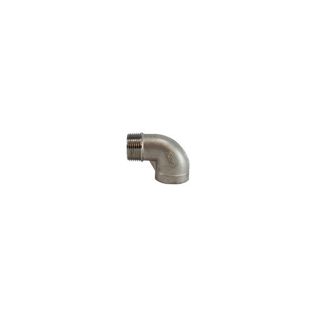 Brass Fittings 74164 316 Stainless Steel 90° Street Elbow, 3/4" - image 1