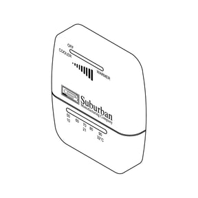 Suburban Mfg Suburban Furnace Part, Thermostat - 161154 - image 1