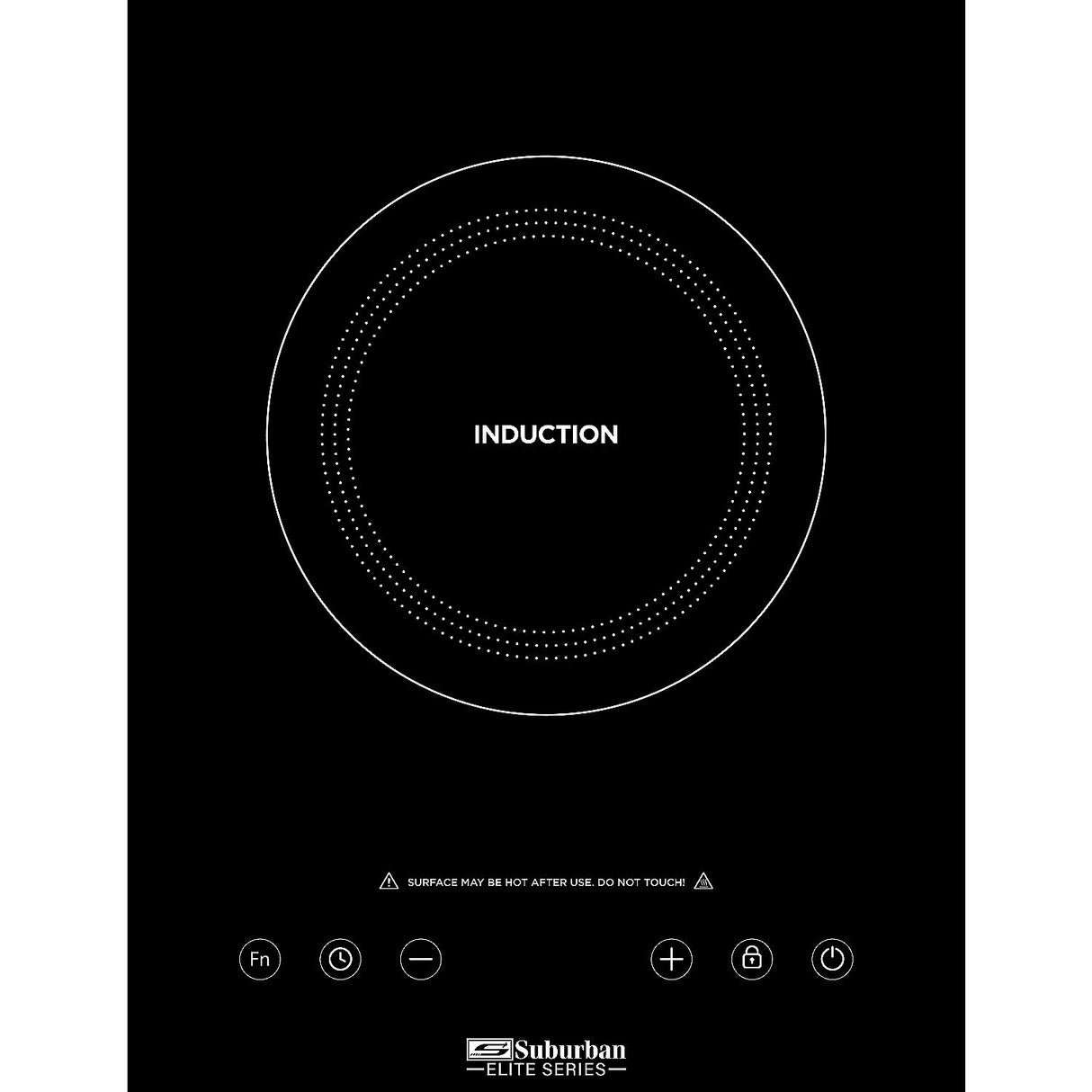 Suburban Mfg Suburban 3308A Elite Series Induction Cooktop, Single Element - image 1