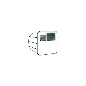 Suburban Mfg Suburban Water Heater Radius Door, Polar White - 6261APW - image 1