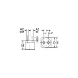 Centek 2" Vernalift MufflerTop In/Top out - 1500008 - official Centek product image 2