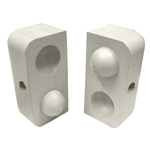 Dock Edge Dockap Premium Foam Profile Large 2" Cap - Putty - DE1152F
