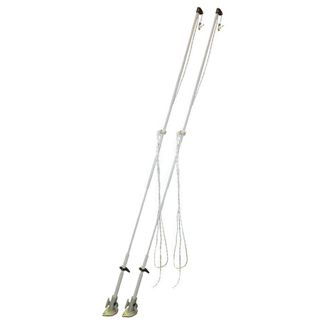 Dock Edge Premium Mooring Whip 2PC 14' 10,000lbs Up To 28' - DE3600F