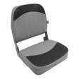Wise Economy Low Back Fishing Seat (Gray/Charcoal) - WD734PLS-664 - image 1