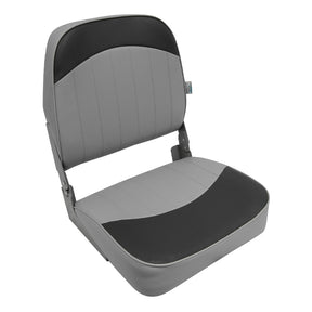 Wise Economy Low Back Fishing Seat (Gray/Charcoal) - WD734PLS-664 - image 1