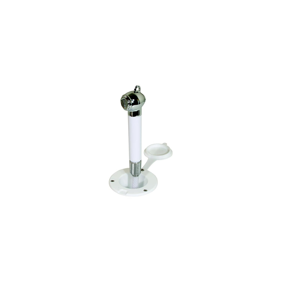 Scandvik Recessed Transom Shower w/6 Hose - White [10055P] - official Scandvik product image 3