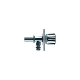 Scandvik 10091 Chrome Plated Brass Compact Cold Water Tap For Shower Control With Chrome Plastic Knob (Bulkhead or Counter Top Mount) - 10091P - official Scandvik product image 2