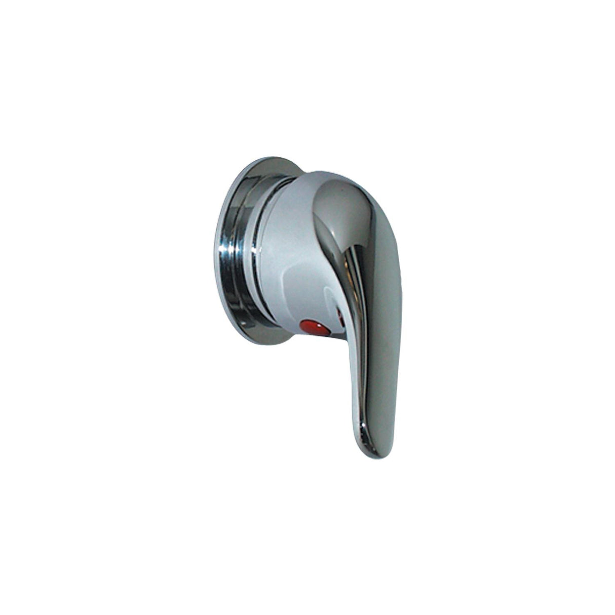 Scandvik 10479 Single Lever Shower Mixer Valve With Compact Trim Ring (Includes (3) 1/2" Hose Barb Fittings) - 10479