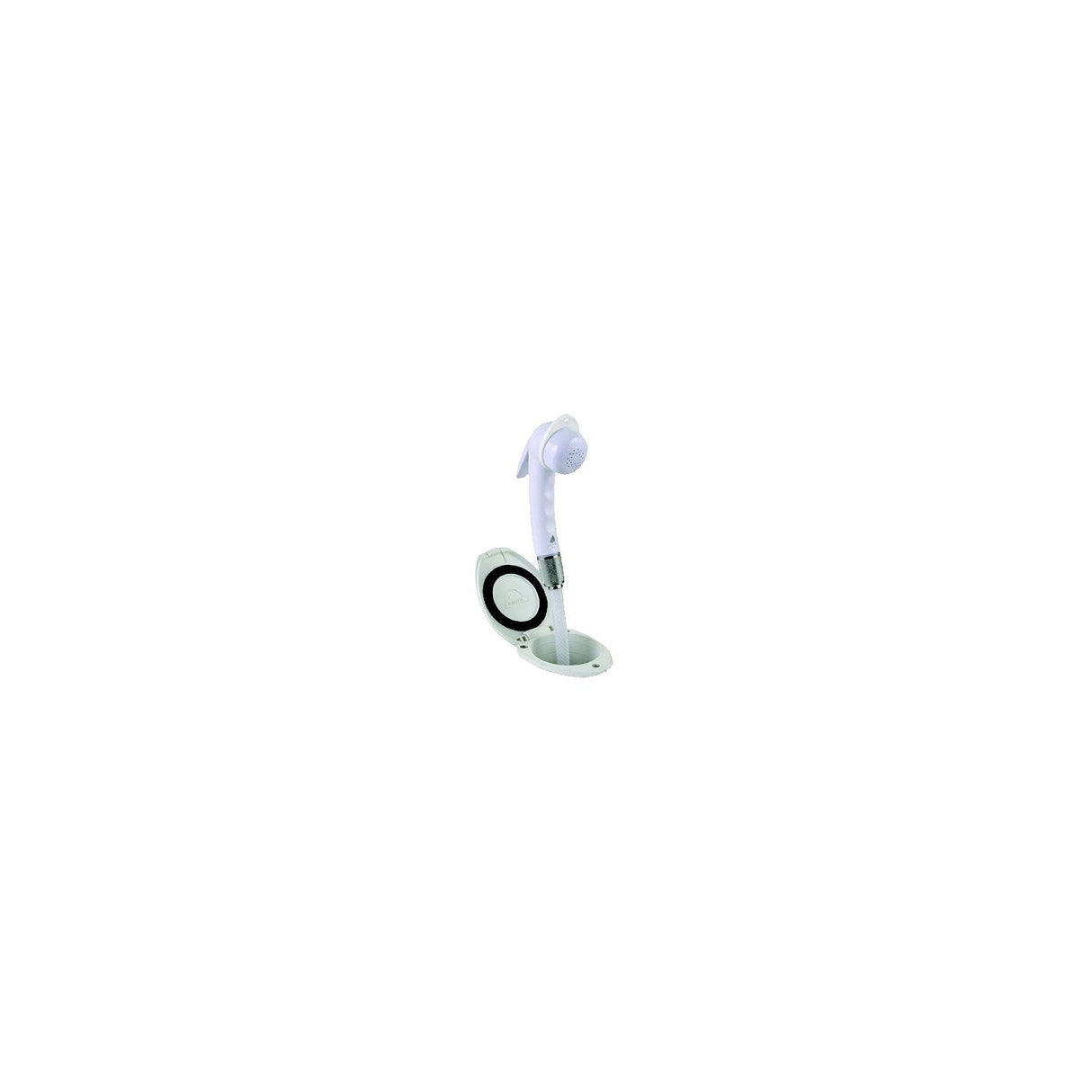 Scandvik Recessed Shower w/6 White Hose - Euro Trigger Sprayer [12107P] - official Scandvik product image 2