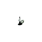 Scandvik Black SS Recessed Transom Shower Handle/Hose - Vertical/Horizontal Mount - 6 Hose [12124P] - official Scandvik product image 3