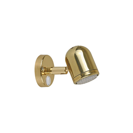 Scandvik LED Brass Reading Light - 10-30V [19052P] - official Scandvik product image 3