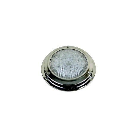 Scandvik LED Dome Light - Traditional - Stainless Steel - 5.5" - 12V [41324P] - official Scandvik product image 2