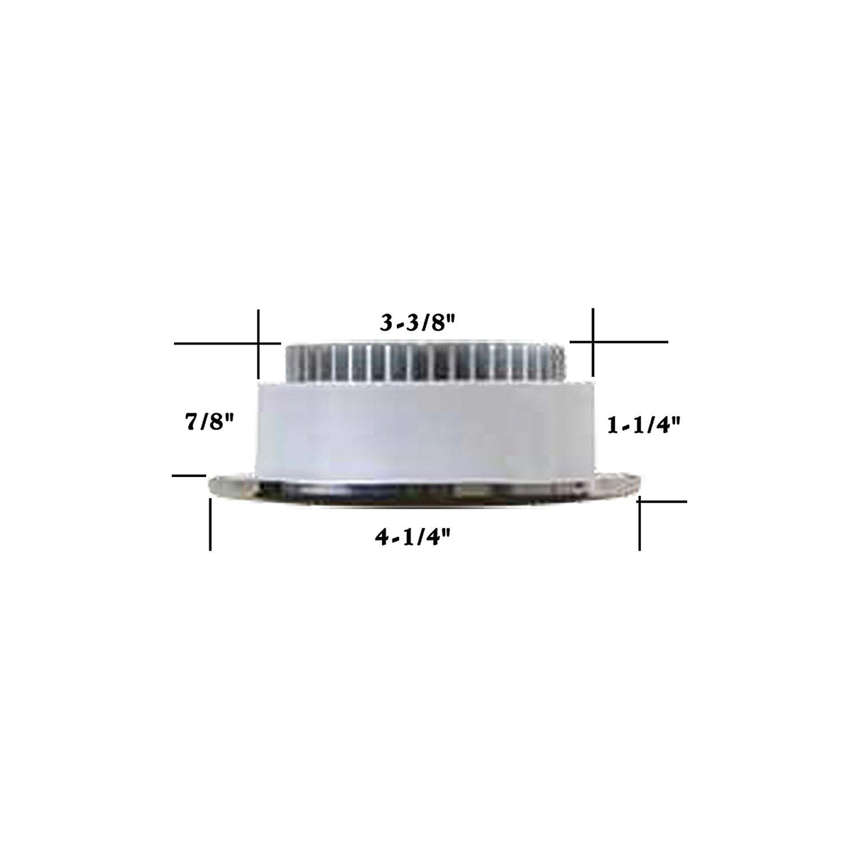 Scandvik 41369P LED 4" Flush Mount Ceiling Light, Warm White - 41369P