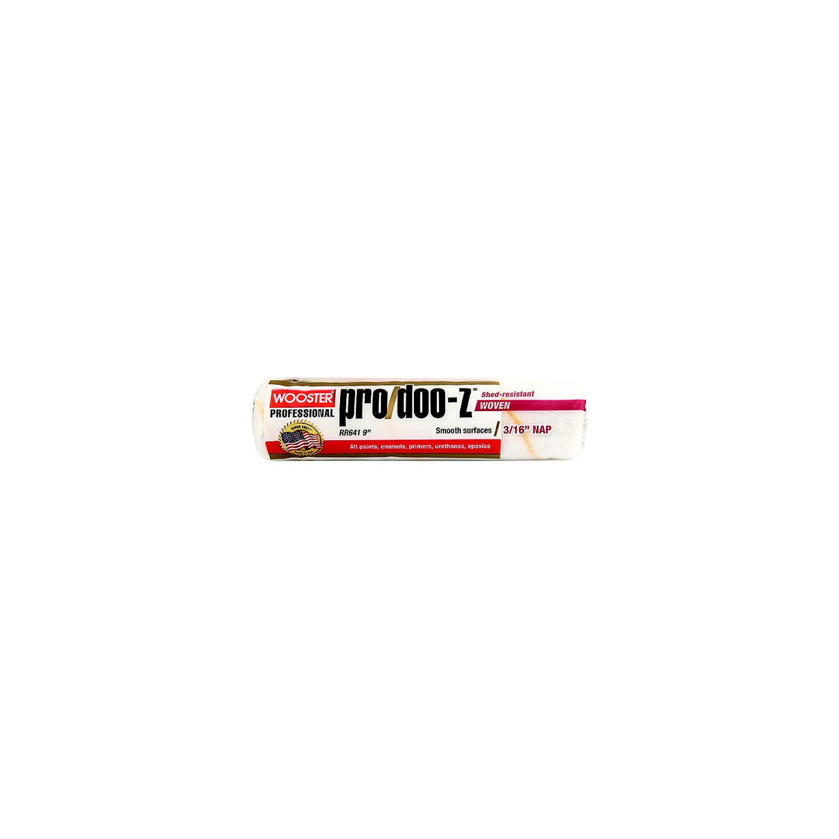 Wooster Brush Wooster RR6429 Outdoors Unlimited Pro Doo-Z® Roller, 9" Semi-Smooth - RR642-9