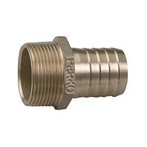 Perko 2" Pipe To Hose Adapter Straight Bronze MADE IN THE USA - 0076009PLB