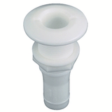 Perko 1" Thru-Hull Fitting f/ Hose Plastic MADE IN THE USA - 0328DP6