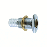 Perko 3/4" Thru-Hull Fitting f/ Hose Chrome Plated Bronze MADE IN THE USA - 0350005DPC