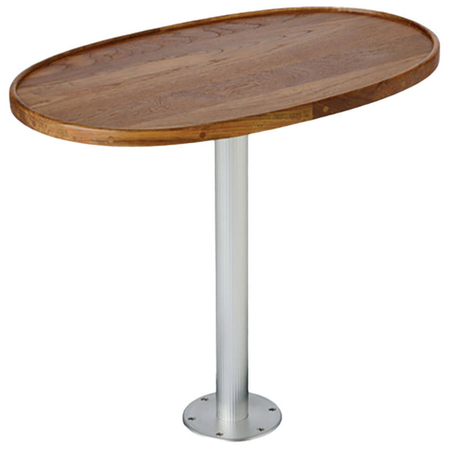 Garelick EEz-In Teak Oval Table Top - 75449-21S - image 1