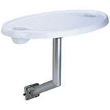 Garelick EEz-In Side Mount Coaming Table Leg System (Acrylic Coated ABS Table Top with Stainless Steel Table Leg) - 75337 - image 2