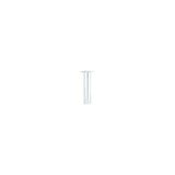 Tigress Oval Head SS Gunnel Mount Rod Holder - 0 Degree - 9" [88527] - official Tigress product image 3