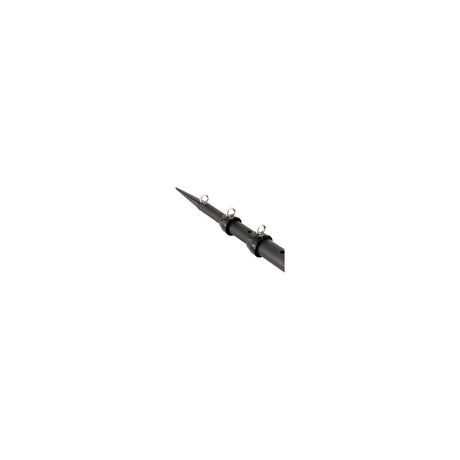 Tigress XD 3k Carbon Fiber Telescoping Outrigger Poles - 18 feet - Matte Black/ Black - Pair [88679] - official Tigress product image 2