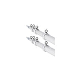 Tigress XD Telescoping Aluminum Outrigger Poles - 15 - 1-1/8" OD Silver [88923] - official Tigress product image 2