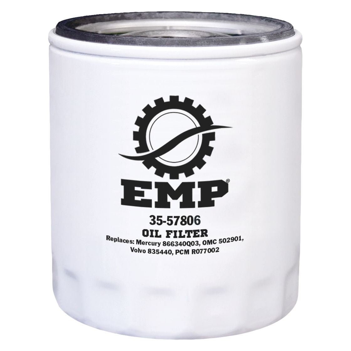 EMP Inboard Oil Filter - Chrylser Inobard, Mercruiser, OMC, Volvo (Short Canister) - 35-57806 - image 1